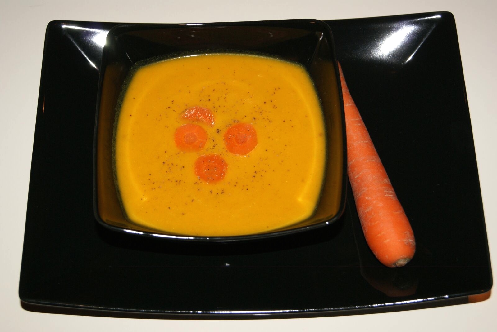 Karotten-Curry-Suppe