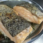 Gebratener Lachs 