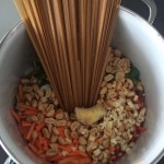 One Pot Peanut Thai Pasta