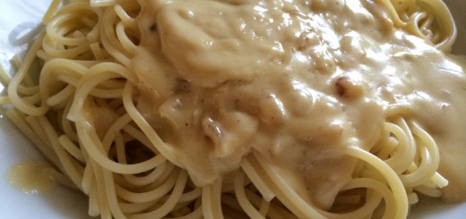 Spaghetti mit Käsesauce