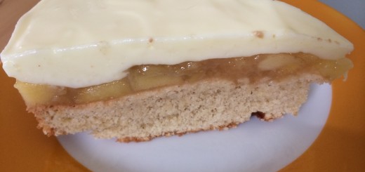 Apfel-Pudding-Torte