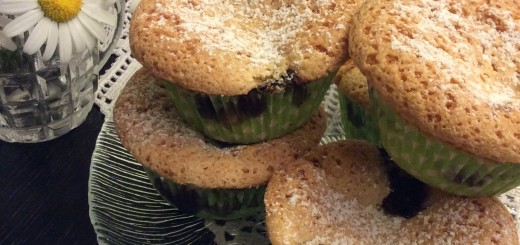 Heidelbeer-Frischkäse-Muffins