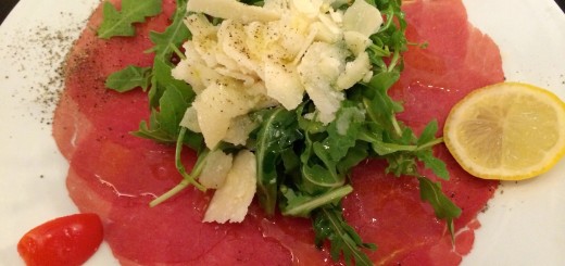 Carpaccio vom Rind