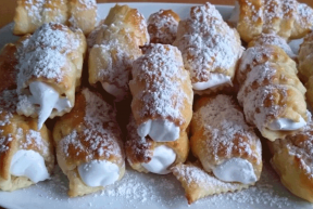 Selbstgemachte Schaumrollen
