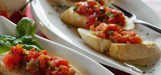 Bruschetta mit Tomaten