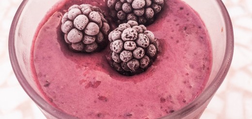 Brombeer-Bananen-Smoothie