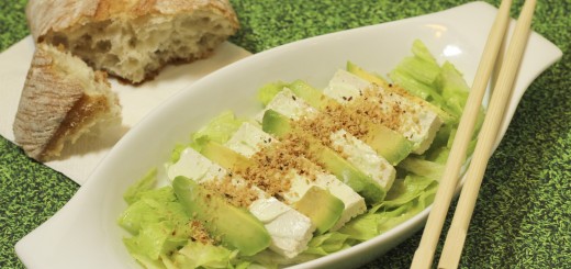 Avocado-Schafkäse-Salat