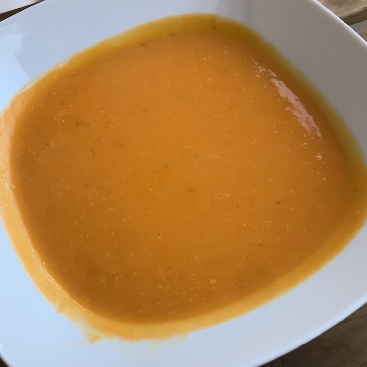 Süßkartoffel-Birnen-Suppe