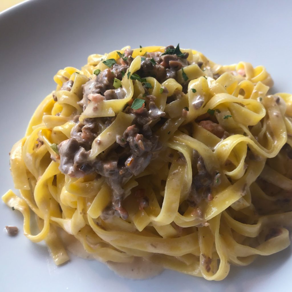 Tagliatelle mit Steinpilzen