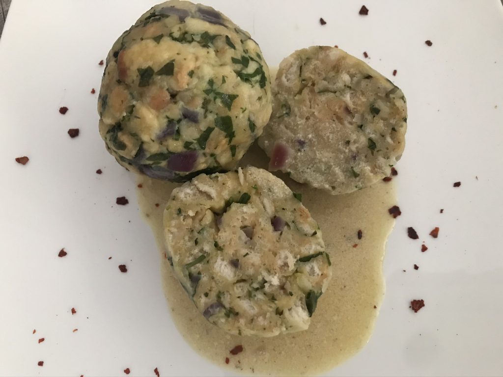 Bärlauchknödel